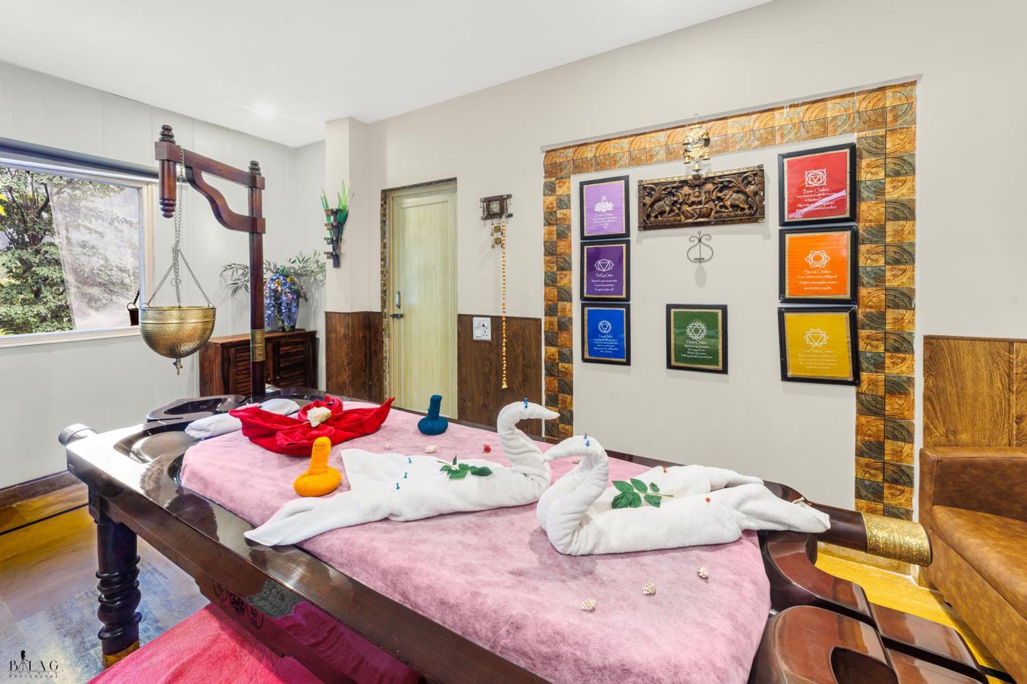 Veda5 Ayurveda & Yoga Retreat Hotel Rishikesh Ngoại thất bức ảnh